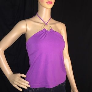 BANANA REPUBLIC STRETCH HALTER